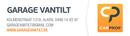 Logo Garage Vantilt